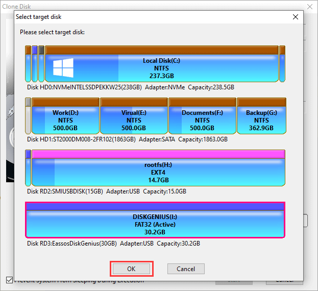 clone Raspberry Pi SD card windows 10