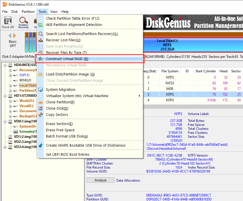 Recover Data from RAID