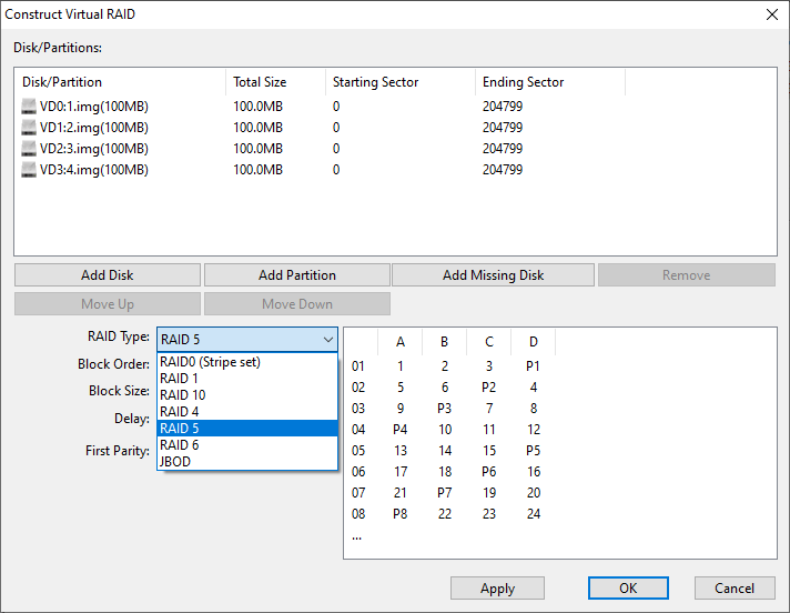 Recover Data from RAID