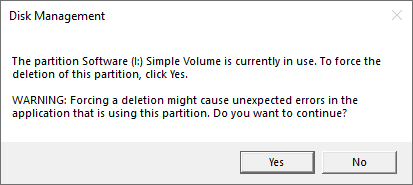 Disk Layout Validation Failed for Disk 0