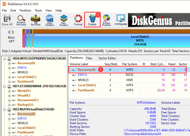 Disk Layout Validation Failed for Disk 0