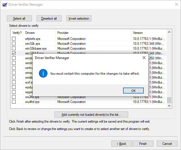 Kernel Security Check Failure