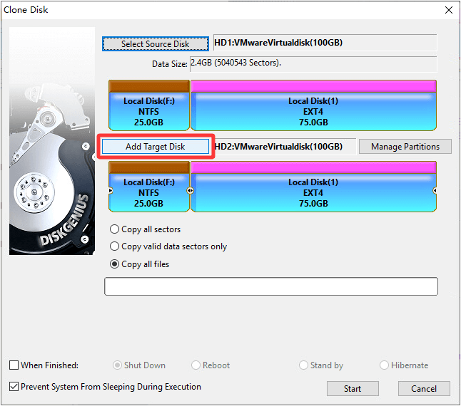 clone hard drive to multiple disks