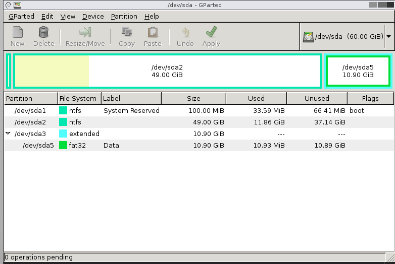 disk partition tool