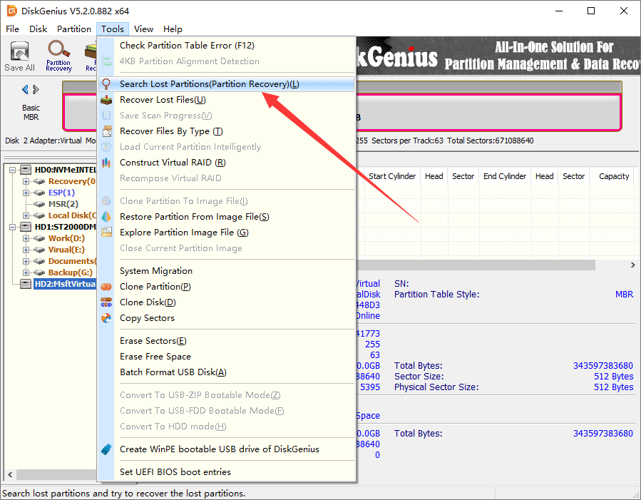 bitlocker data recovery