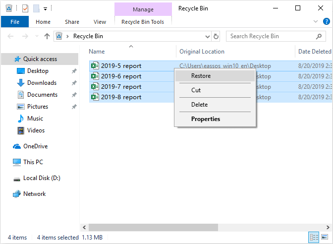 Recover Files Disappeared from Computer