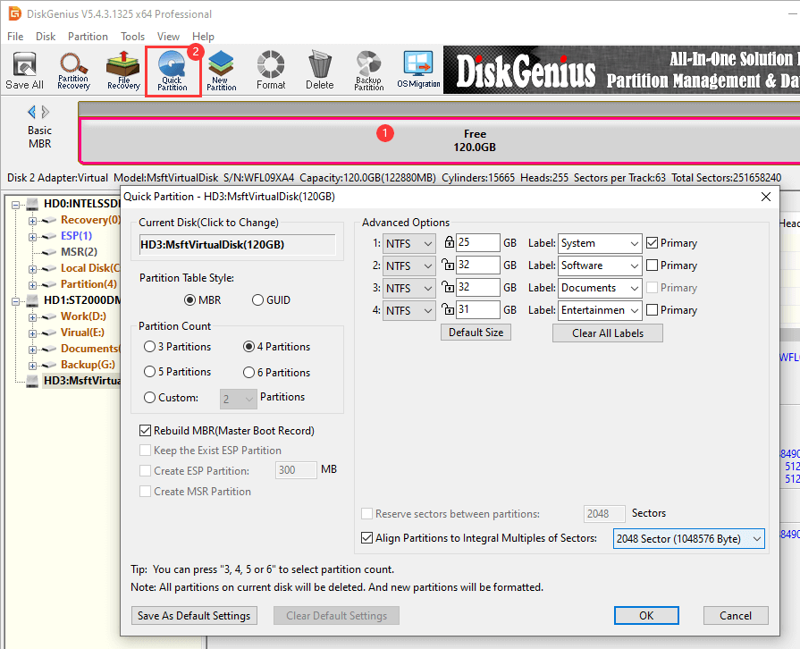 Partition Management Software Windows 10
