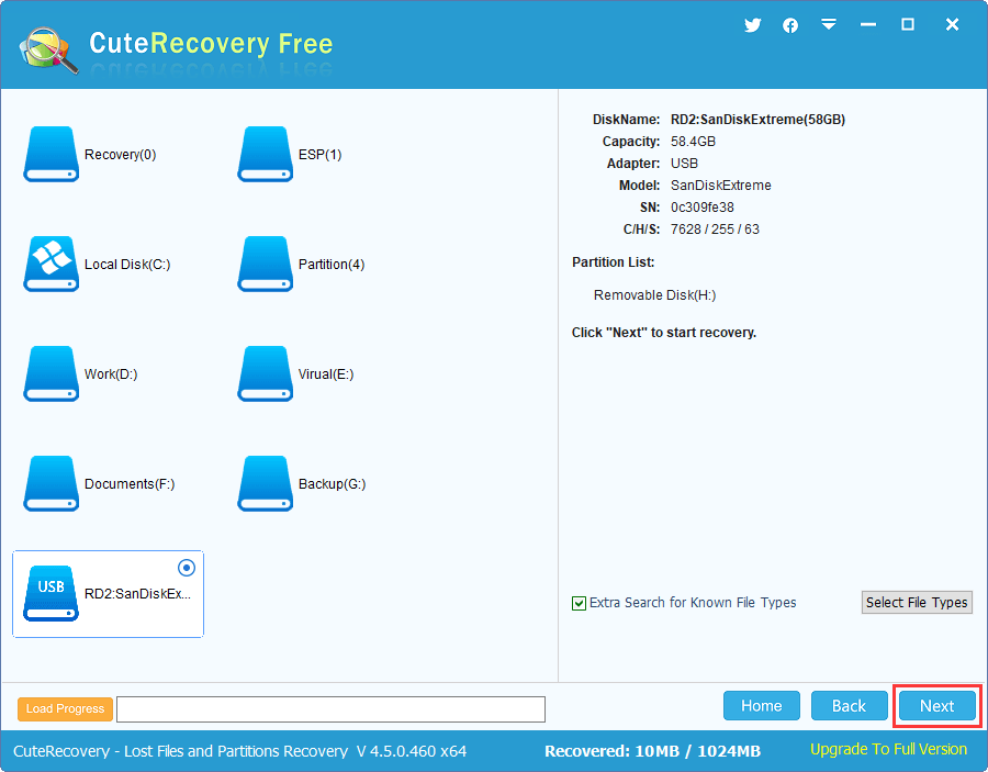 Recover Deleted Files from USB Flash Drive