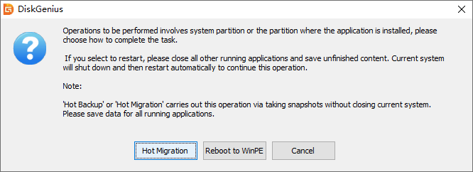 migrate OS to SSD