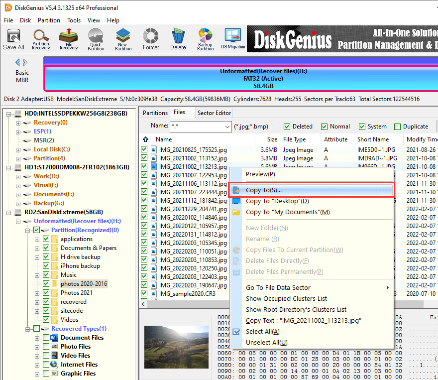 Recover Files Disappeared from Computer