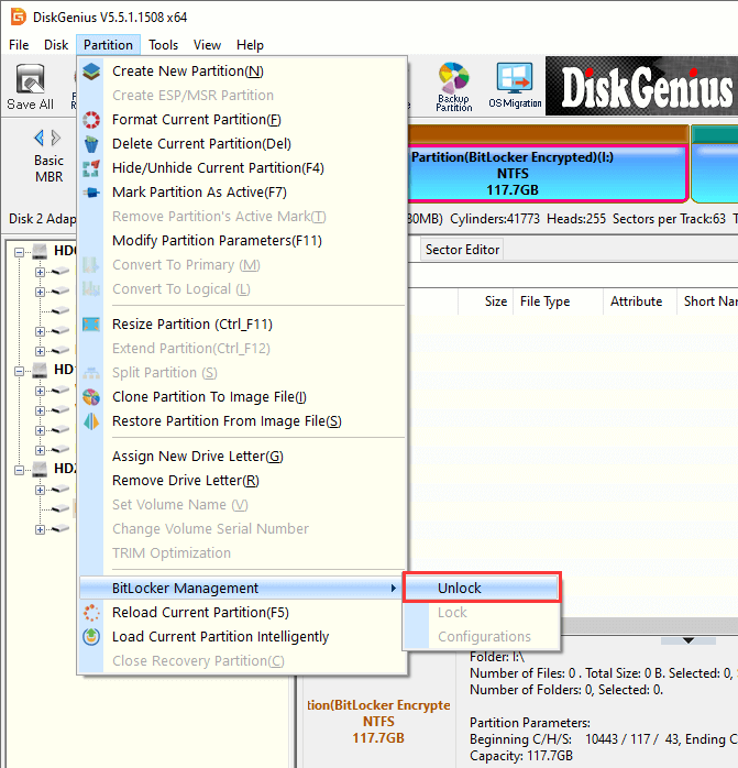 bitlocker data recovery